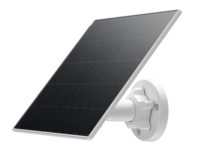 Alarm.com ADC-VACC-SP4W Solar Panel Video Device Accessory weather-resistant design pairs perfectly with the ADC-V731Bâ€™s IP-65 rating, making it a dependable outdoor solution in rain, snow, or heat.