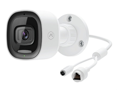 Alarm.com ADC-VC730P 4MP Outdoor PoE Camera with Integrated Spotlight Camera delivers vivid 4MP video with color night vision and proactive threat prevention