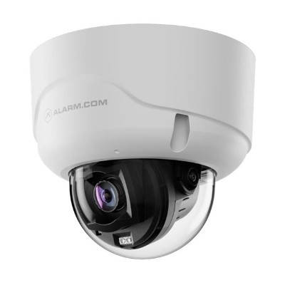Alarm.Com ADC-VC8498P Prism Series 8MP Fixed Dome Camera 8MP Ultra HD Resolution VividNightâ„¢ Low-light color performance Built-in IR up to 40 meters (~131 feet)  VividNightâ„¢ technology that delivers exceptional low-light performance, producing crisp,