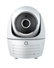 Alula CAM-360-JS1 Indoor 360 Camera with Two-Way Audio 1080p Video, panning and tilting, remotely, for the perfect, 360 panoramic views, On movement detection, the Indoor 360, Camera automatically records, a video event,