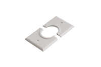 Arlington CESP1 Single Gang Split Wall Plate - Single