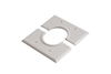 Arlington CESP2 Two Gang  Split Wall Plate - Single