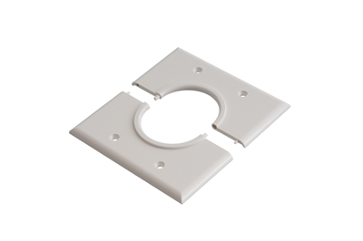 Arlington CESP2 Two Gang  Split Wall Plate - Single