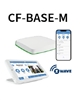 alula CF-BASE-M Security and automation HUB designed to wirelessly merge alarm monitoring, video cameras and home automation devices into a reliable and secure control center.
