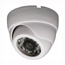 850TVL Pixel Plus Indoor Dome Camera, 4-9mm Lens, DC 12V, White