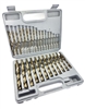 Drill America Cobalt Quick Change Hex Shank Drill Bit Set - 29 Pieces