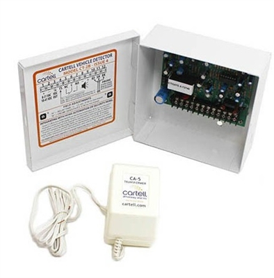 Cartell CT-2BG Outdoor Control Board AC/DC w/Enclosure & XFMR for Relay Adjust