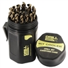 Drill America 1MM - 13MM Cobalt Drill Bit Cooler - 25 Piece