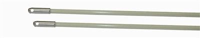 BES GLF403 Glowfish II 5/32" - Plastic Coated - Glow-in-the-Dark Replacement Rod 1 - 6 Foot Rod Bullnose/Bullnose no splinters, durable, zinc-plated, rustproof, machined, steel, end, fittings, perfect, wide range, installations, situations