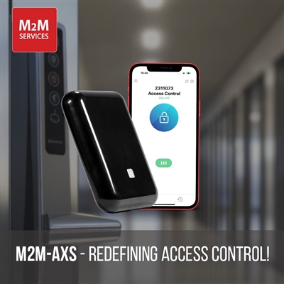 â€‹M2M-AXS is a next-generation drop-in access control solution that brings true connectivity and scalability to residential, commercial, and remote installations.
What sets it apart is its native cellular connectivity