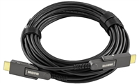 TechLogix 48G HDMI MOFO-HD21D Media Over Fiber Optic Cable - Detachable Heads  Order now!â€“ Plenum Rated MOFO-HD20-10 MOFO-HD20-15 MOFO-HD20-23 MOFO-HD20-30 MOFO-HD20-50 Plenum-rated jacket Supports multi-channel audio / Dolby TrueHD / DTS-HD Master