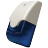 ATW Security Doberman Indoor/Outdoor Siren & Strobe Combination -Blue Low Voltage Security