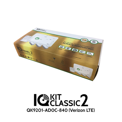 Qolsys IQ Classic Kit 2 (Verizon LTE, 319.5 MHz) (QK9201-AD0C-840)