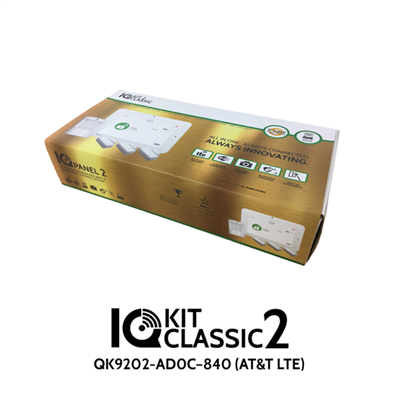 Qolsys IQ Classic Kit 2 (AT&T LTE, 319.5 MHz) (QK9202-AD0C-840)
