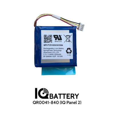 Qolsys IQ Panel 2 Battery (QR0041-840)