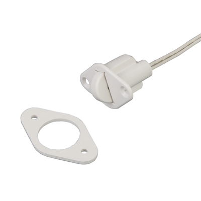 Quick Switch QS-918MR 3/4" Recessed Push Roller Plunger Switch BR-1033 (Wire Leads, Closed Loop)