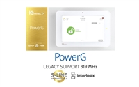 Qolsys IQ Panel 2 Plus PowerG (Verizon LTE, 319.5 MHz, Interlogix Compatible) (QS9201-1208-840)