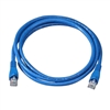 14' Cat 5 Patch Cable, Molded Type, Blue
