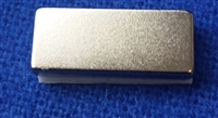 Quick Switch QSRES4 1/8" x 3/8" x 7/8" Nickel Plated Flat Rare Earth Magnet