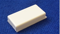 Quick Switch QSRES7 White Tile Magnet 1" Long x 1/2" Wide x 1/4" Thick