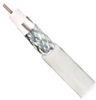 RG6 Single Bulk Cable (1000 ft, White)