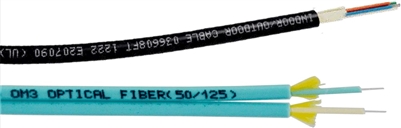 Techlogix Single Mode OS2 ECOFiber Cable - 2 Strand - Plenum - 2000Ft