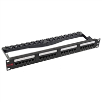 Simply45 24 Port Loaded Cat6 UTP Patch Panel - S45-2624