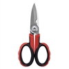 Simply45 S45-810 ProSeries 5 1/2" Electrician's Scissors Professional premium quality 5" Flush Cutter is ideal for cutting LAN cable or copper wire up to 18AWG.