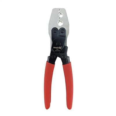 Simply45 Dual Cavity External Ground Crimp Tool - Small & Large Cables - S45-C360