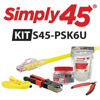 Simply45 ProSeries Cat6/6a Unshielded Starter Kit