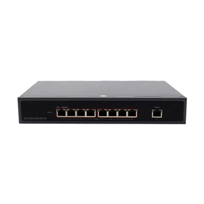 ST-POE0908G-125 - 8CH PoE Switch, 1GB Upload link, 125W, 450FT