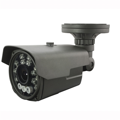720P HD-CVI Vari-Focal Lens 5-50mm Bullet Camera (Grey) 300FT Night Vision