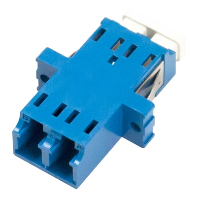 Lynn Fiber Optic Coupler/Adapter - Single Mode - Duplex LC - Blue