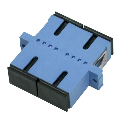 Lynn Fiber Optic Coupler/Adapter - Single Mode - Duplex SC - Blue