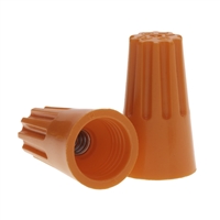 NSI WC-O-B  Standard Orange Wire Connector with Quick-Grip Spring, 500 Bag