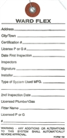 WardFlex Mass Meter Tags