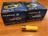 20 gauge Federal 2 3/4" Top Gun #9 Trap Load 7/8 oz #50