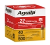 22 LR Aguila 40gr HV CPRN - 500 rounds