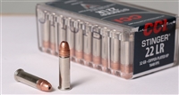 22LR CCI 36gr HP Stinger - 250 rounds