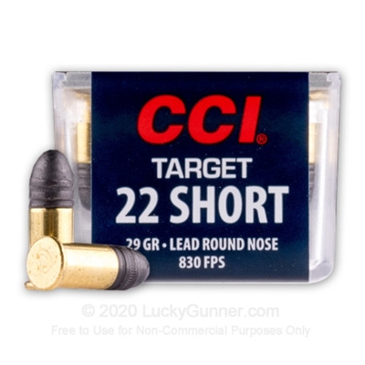 22 Short CCI 29gr LRN - 300 rounds