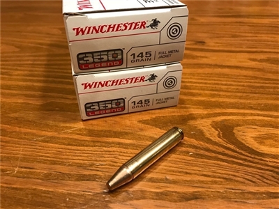 350 Legend Winchester 145gr FMJ #100 rounds