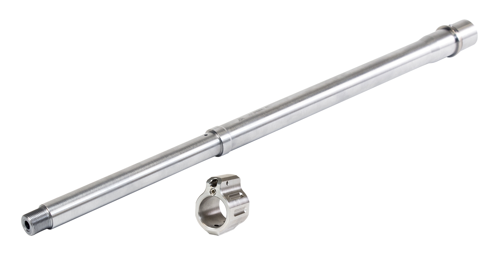 ODIN Works 6.5 Grendel Barrel 18 inch Intermediate includes gas tube, 1:8 Twist, made from 416R stainless steel, hand lapped.