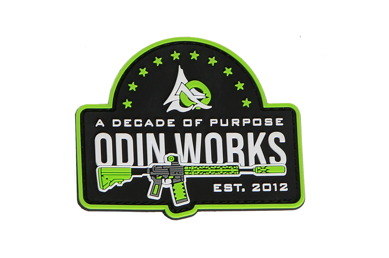 ODIN Works 10th Anniversary PVC Patch