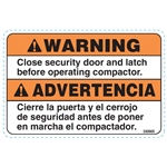 SECURITY DOOR DECAL