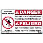 CONFINED SPACE DECAL