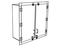 Security Door - Double Door - 42"x42"