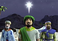 The Three Wise Men Christmas Card