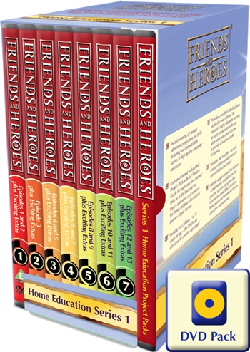 Home Education Project Packs 1-13 DVD