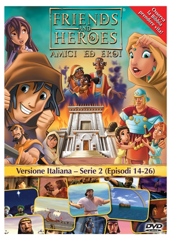 Friends and Heroes DVD Series 2 Pack Italian