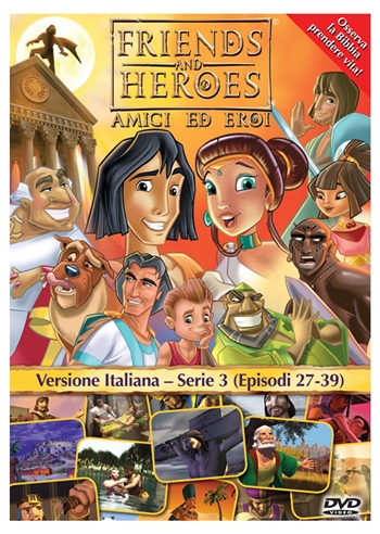 Friends and Heroes DVD Series 3 Pack Italian